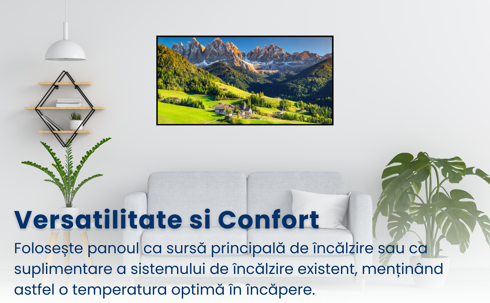 panou radiant premium novosun art alps