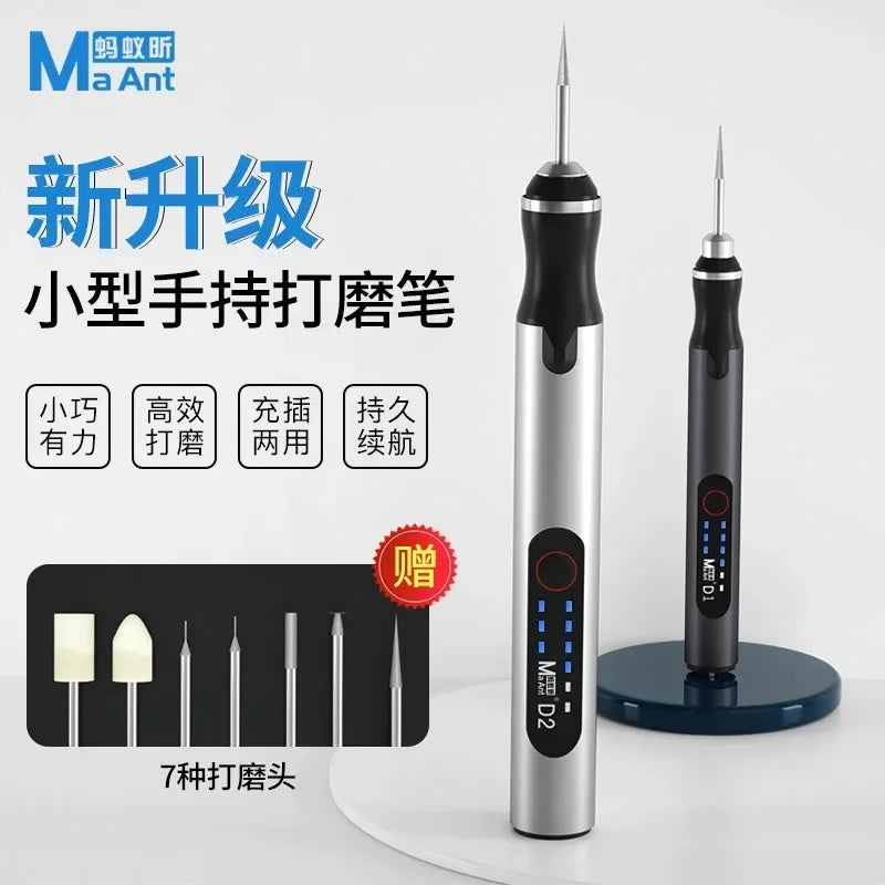 Charging Smart Electric Polishing Machine Sharpening Mini Carving Tools Set DIY Jade Engraving Grinding Pen PCB Cutting Tool