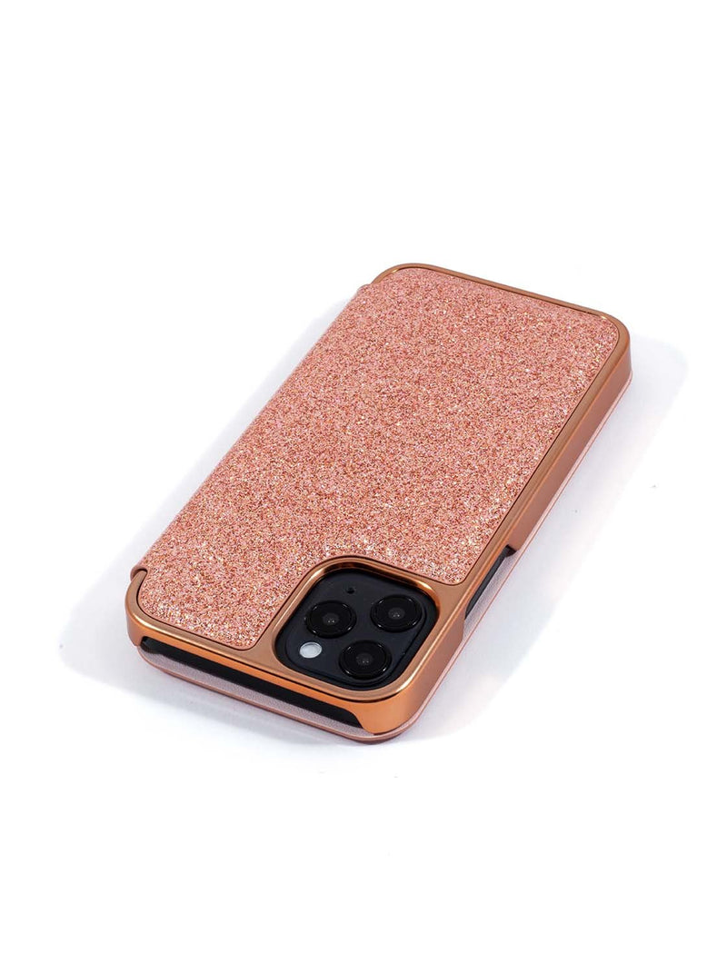 Ted Baker Diamoy Mirror Case For Iphone 12 Pro Max Rose Gold Glitter Proporta International