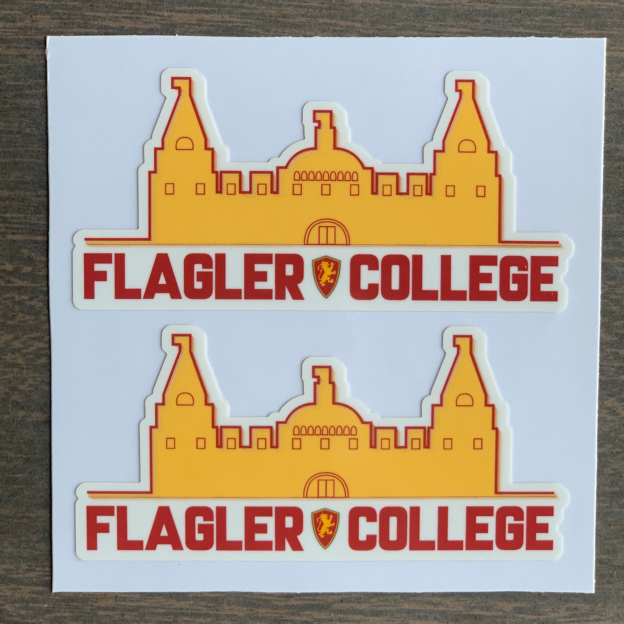 Flagler College Building Sticker - Flagler's Legacy
