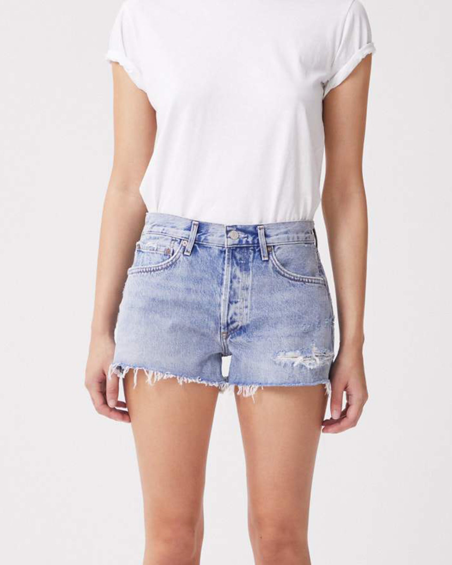 ANOMIE Parker Vintage Cut off Short in Freewheeling 100 Cotton Shorts