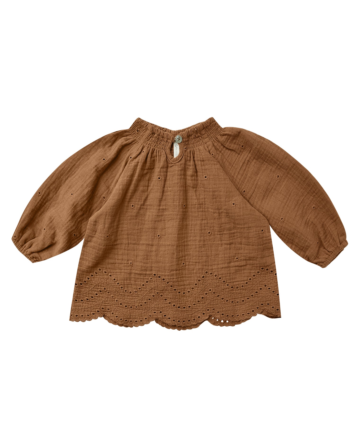 Quincy Blouse   Rust