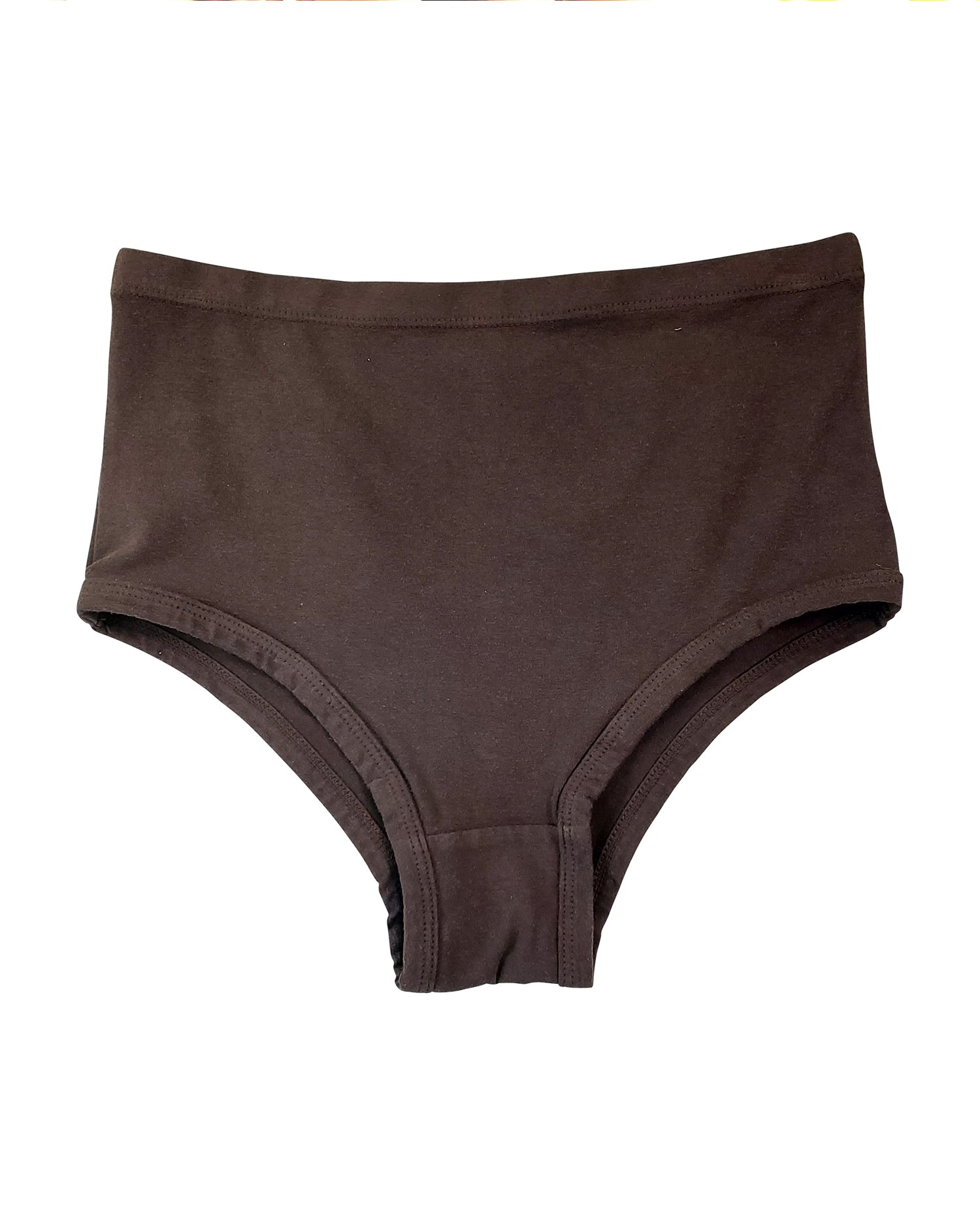 Ambra Power Hold Full Briefs - Taupe / Brown