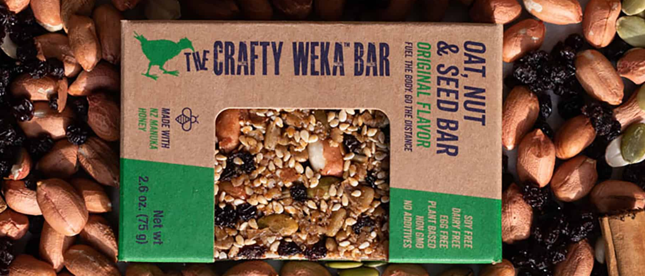 The Crafty Weka bar inside the February Oh Goodie! snack box