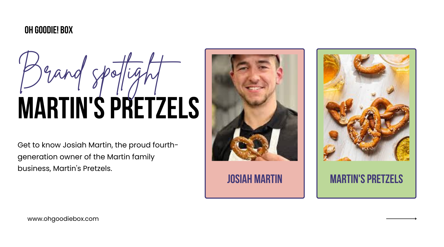 Martin's Pretzels interview on the nothing but good podcast