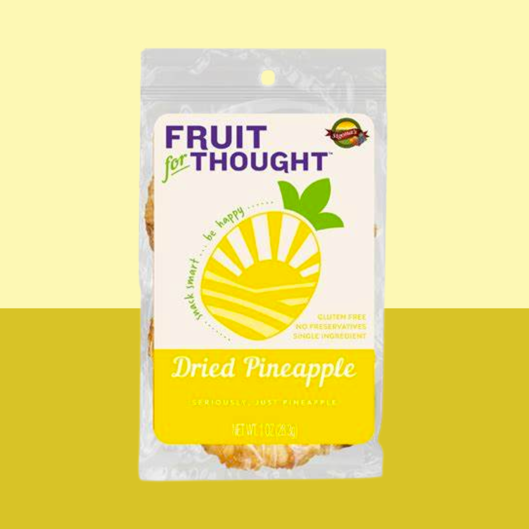 Sigona Fruit For Thought Organic Dried Pineapple - add to your oh goodie snack box today