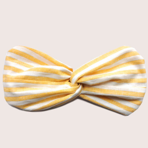 Headband Isadora - Headband - Jaune - Laure Derrey - Coton