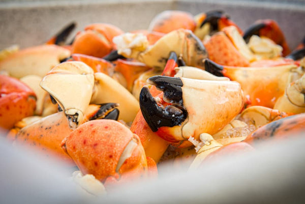 A Bowl of Stone Crabs