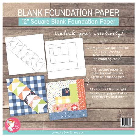 Blank Foundation Paper 12" square