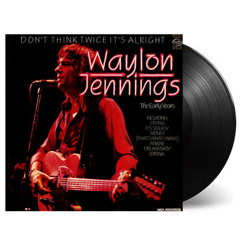 Waylon Jennings Don T Think Twice It S Alright Swaggie Records