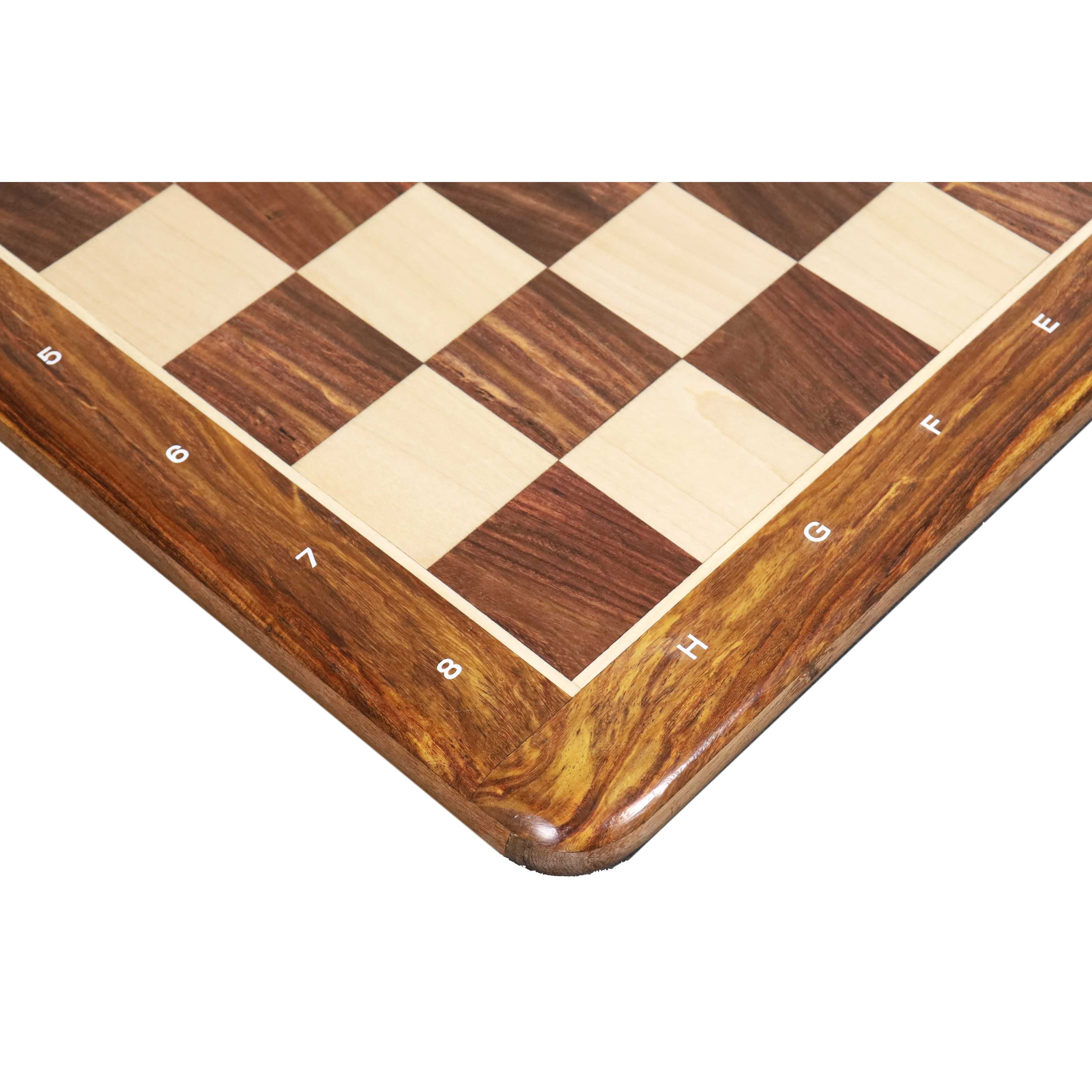 Woodronic A5049 Professional Chess Board, Maple Inlaid