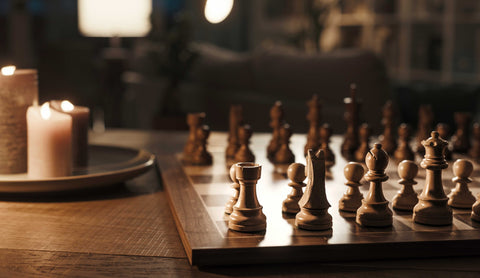 Man Made Chess 4k Ultra HD Wallpaper