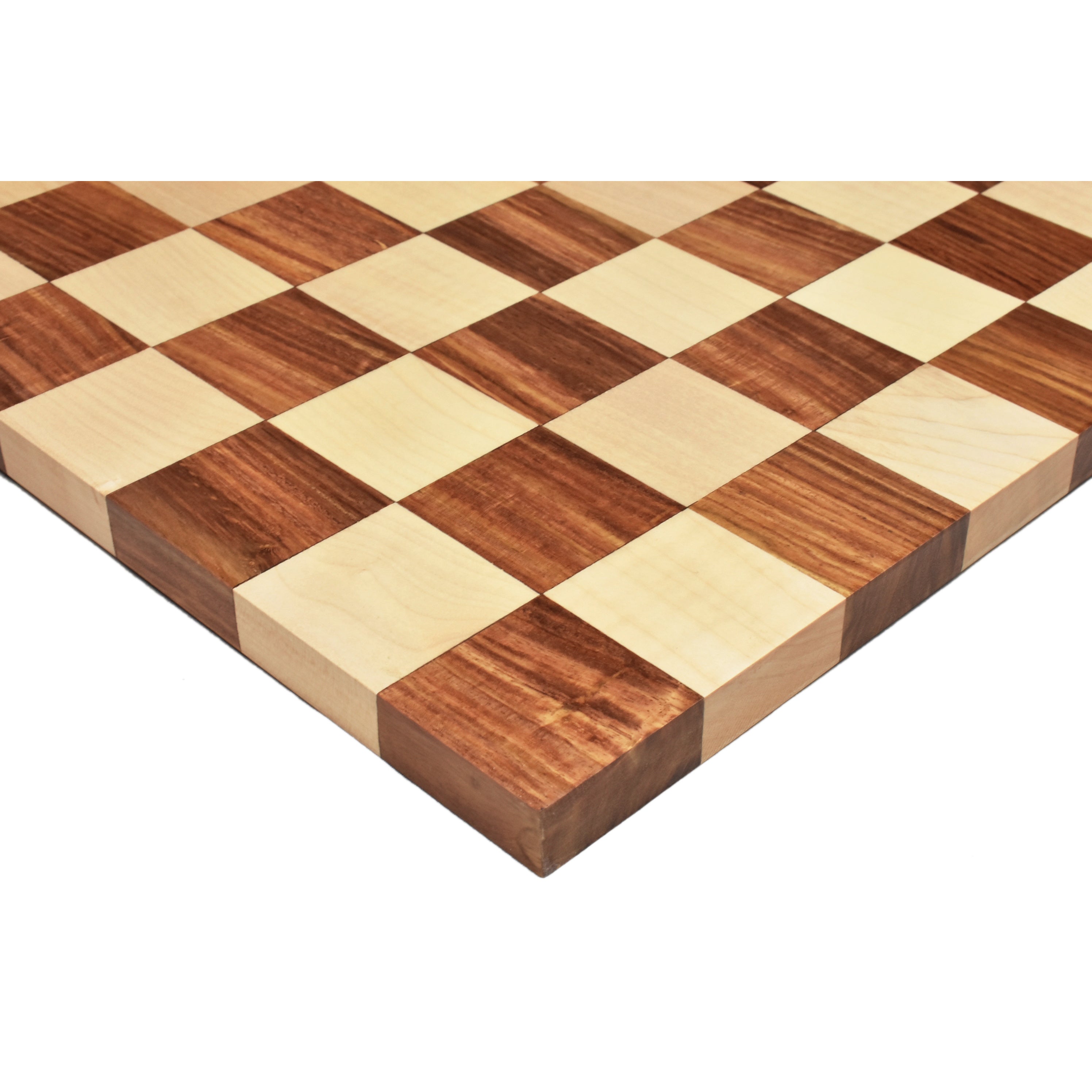 21 inches Large Chess board in Golden Rosewood & Maple Wood - 55 mm Sq –  royalchessmall