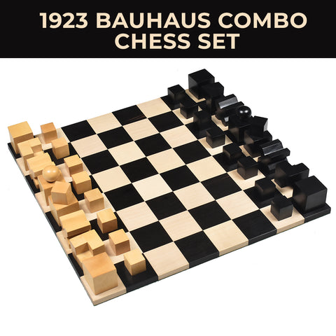 1923 Bauhaus Combo Chess Set