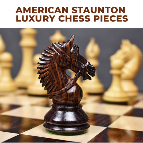 American Staunton Luxury Chess Pieces