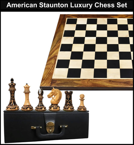 American Staunton Luxury Chess Set