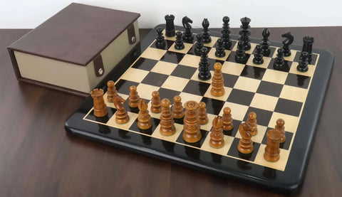 Combo Of 3.3" St. John Pre-Staunton Calvert Chess Set