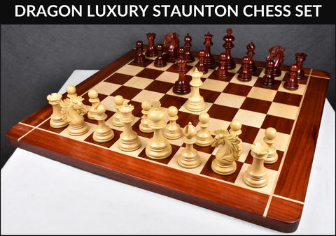 Dragon Luxury Staunton Chess Set