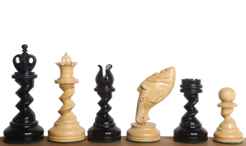 Grazing Knight Luxury Staunton Chess Pieces