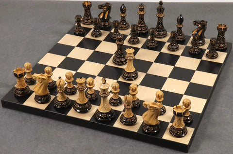 Professional Staunton Hand Carved Chess Set