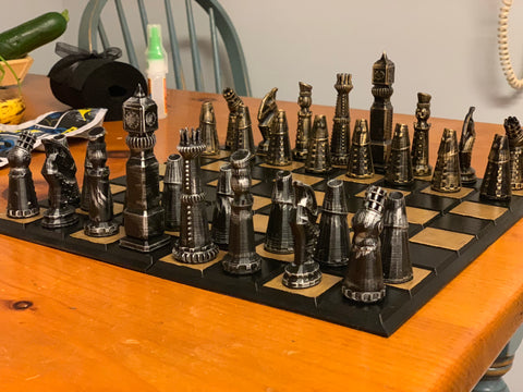 The Steampunk Chess Set