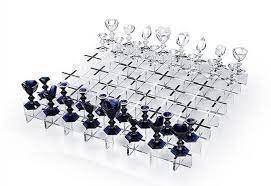 The Baccarat Crystal Chess Set