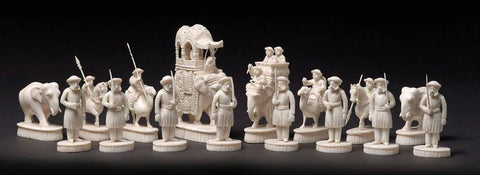 The Conventional Chess Sets from 1700 to the introduction of