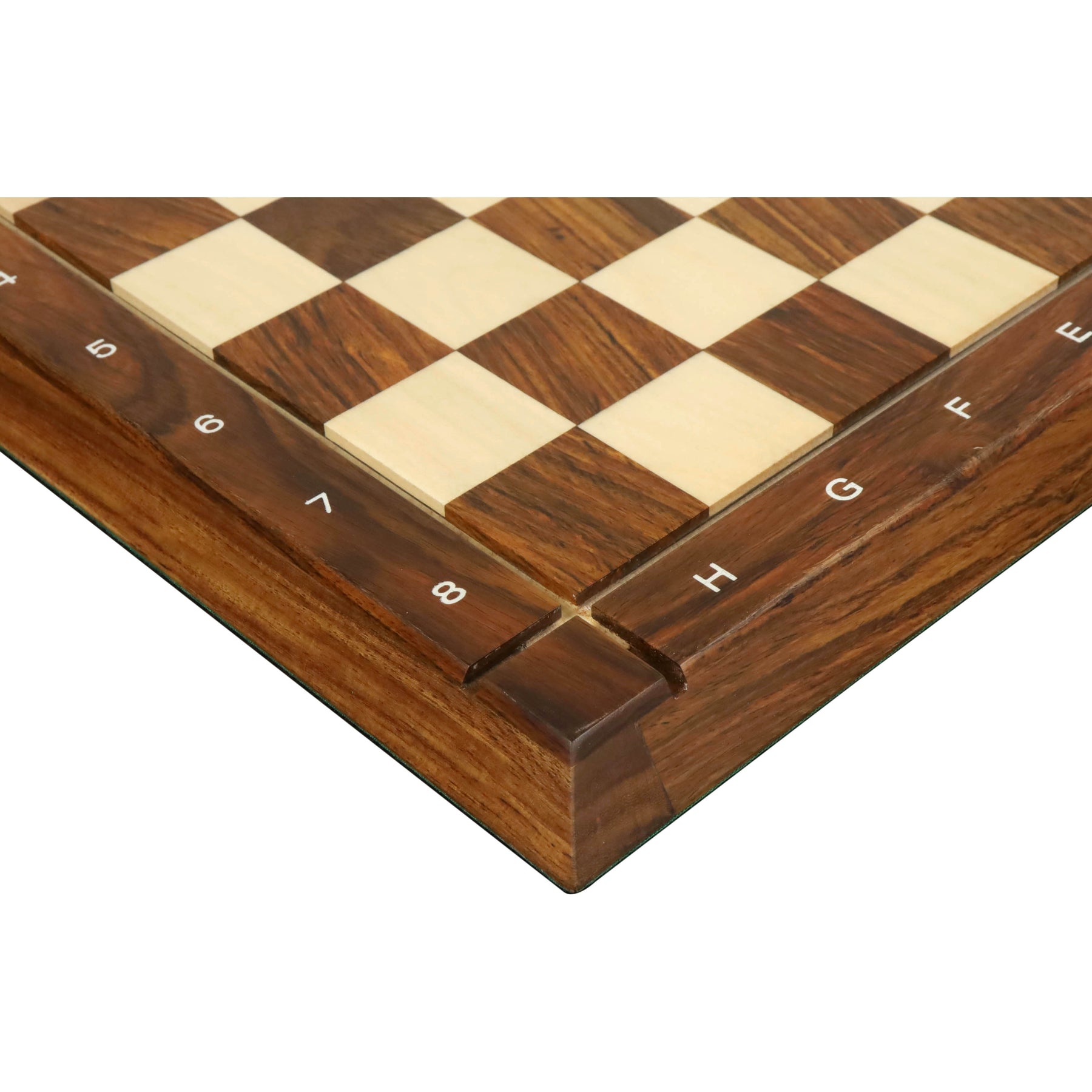 21 inches Large Flat Chess board Rosewood & Maple Wood-Square of 55 mm –  royalchessmall