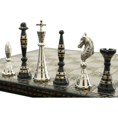 1950s' Fischer Dubrovnik Chess Set- Chess Pieces Only - Ebony & Boxwoo