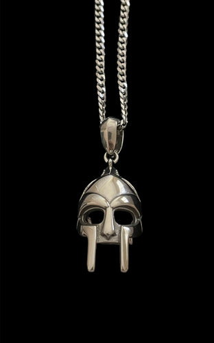MF Doom Necklace, Silver Chain, Hip Hop Jewelry, Rapper Pendant, Statement  Accessory, Music Lover Gift - Etsy UK