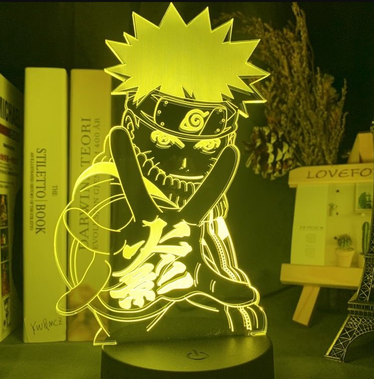 18+ Lampara Led 3D Naruto Images