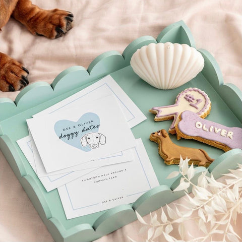 Doggy Date Cards Florence & Ottie X Fluff & Crumble