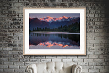 Load image into Gallery viewer, Sunset at Lake Matheson - SM047