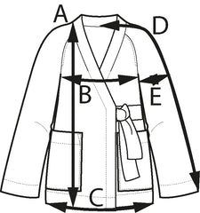 The Assembly Line : Wrap Jacket Pattern
