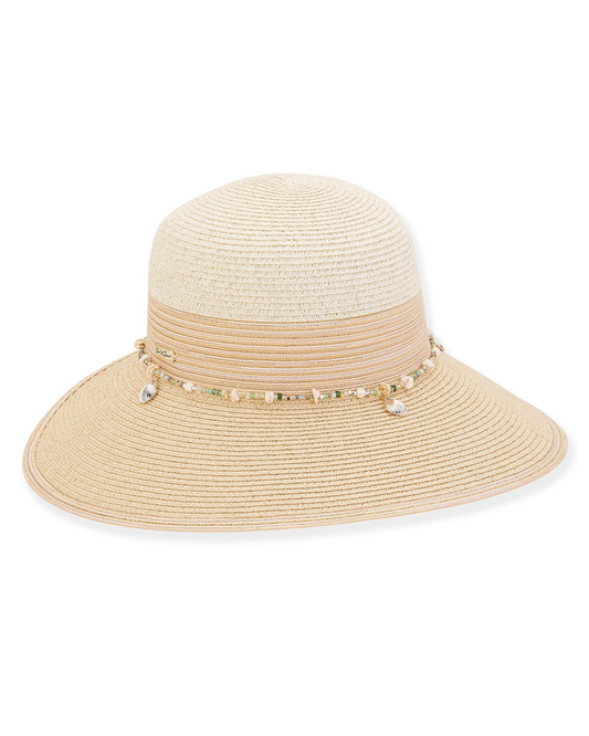 Sun N Sand Annie Paper Braid Backless Hat (More colors available