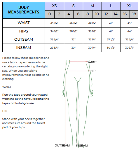 Jordan Taylor Size Chart – Blum's Swimwear & Intimate Apparel