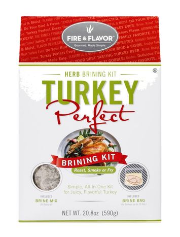 Turkey Perfect by Fire & Flavor All-Natural Sweet Heat Brine Kit