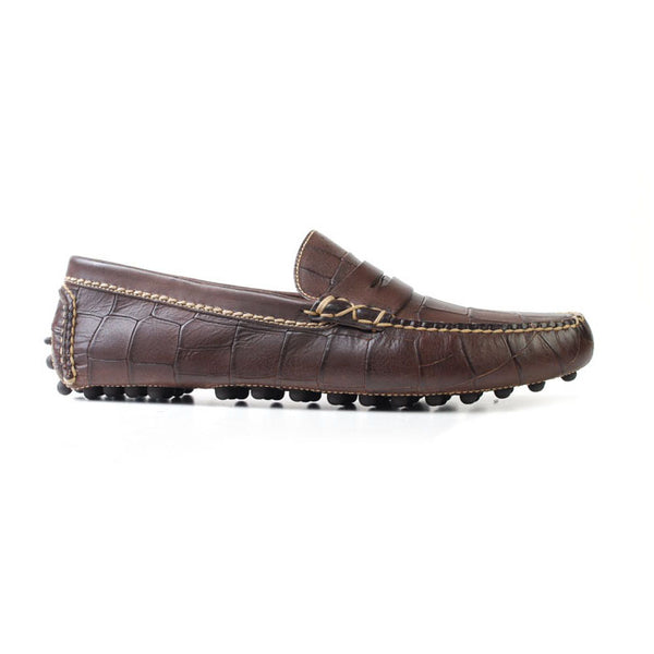 Monte Carlo Alligator-Grain Leather Horse Bit Loafer – John Craig