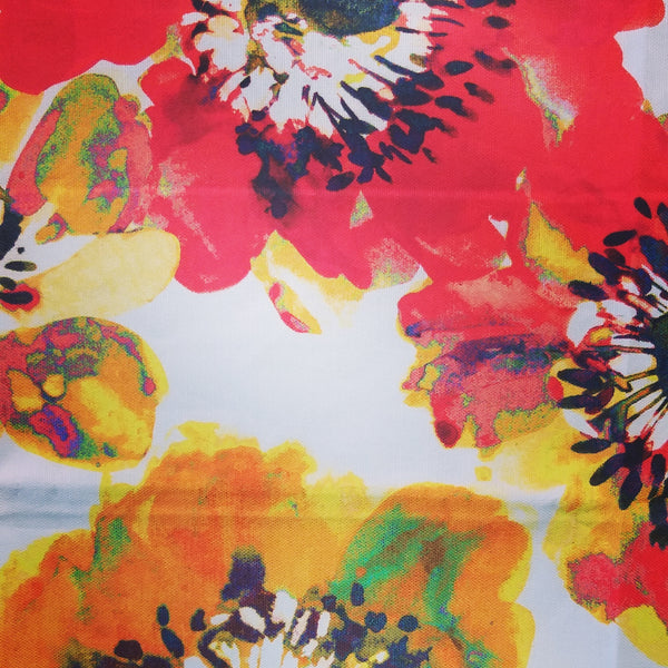 Flower Power - Fabric – Blue Scarlet