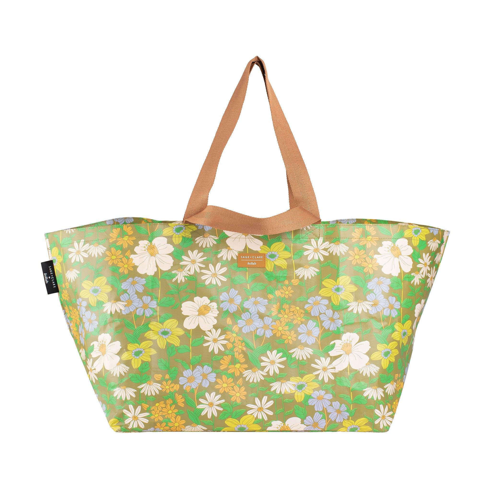 Holiday Tote Bag Sage x Clare & Kollab Wigan - Woodend General