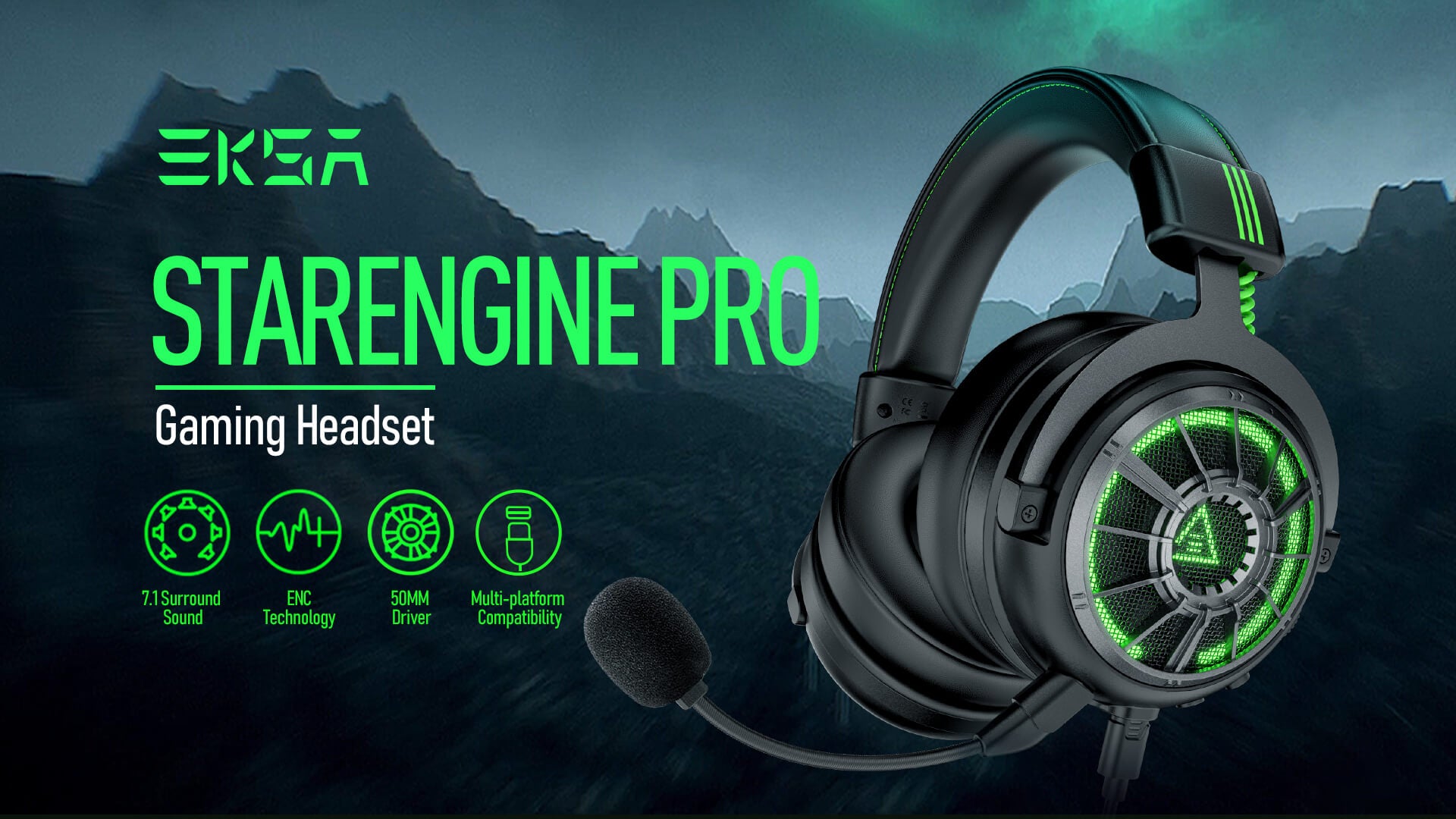 7.1 surround sound headset