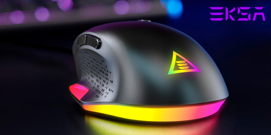 EKSA Gamer Lux EM600 RGB Advanced Wired Gaming Mouse