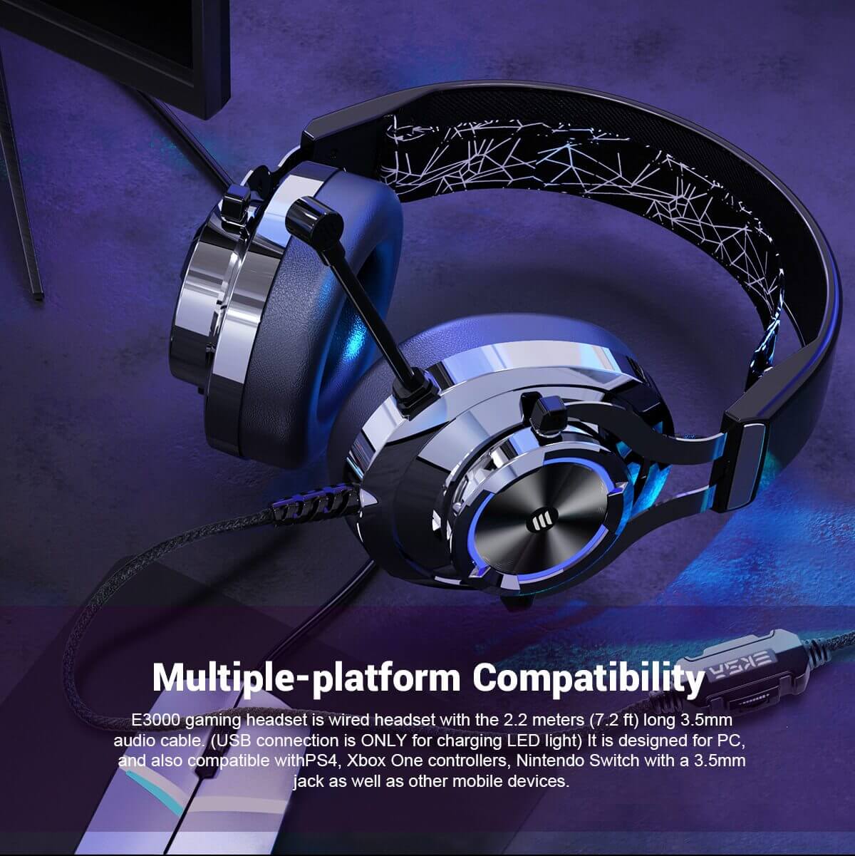 EKSA E3000 Gaming Headset