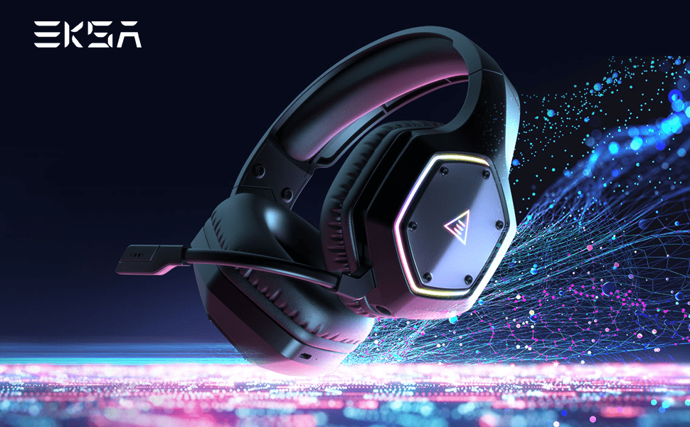 True 2.4GHz ultra-low latency gaming wireless headset - EKSA