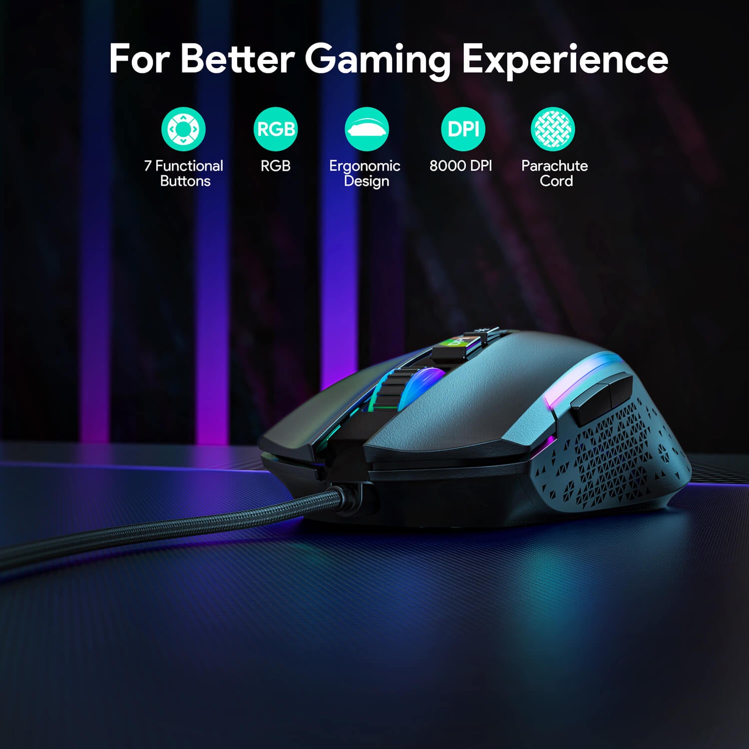 EKSA EM100 gaming mouse