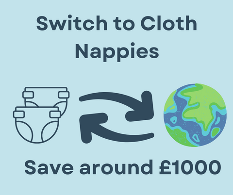 Save £1000 with reusable cloth nappies