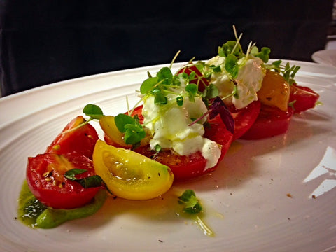 Spago Maui tomato salad