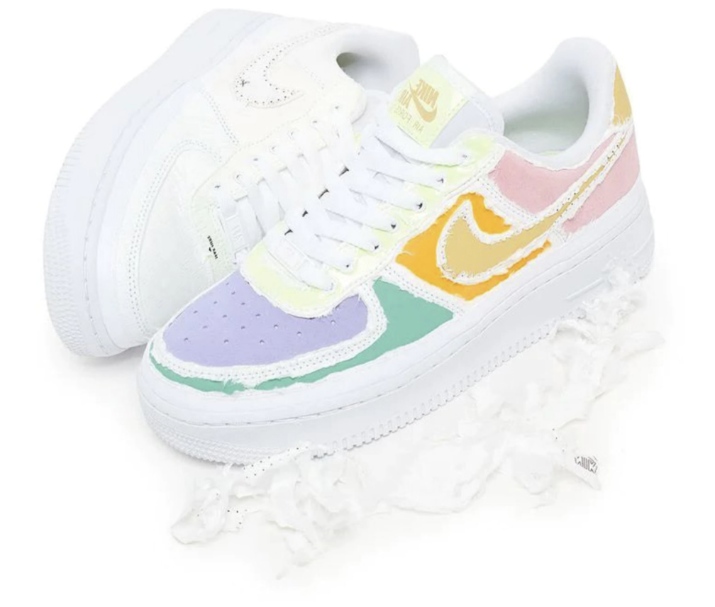 nike pastel reveal air force