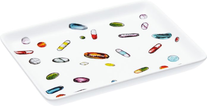 supreme pills ceramic tray