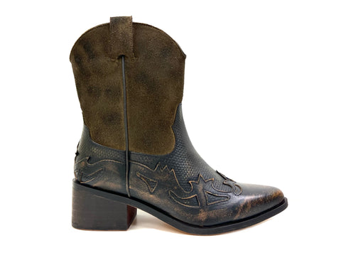 Country Cowgirl Boot Brown oobash